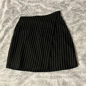 Wrap style mini skirt